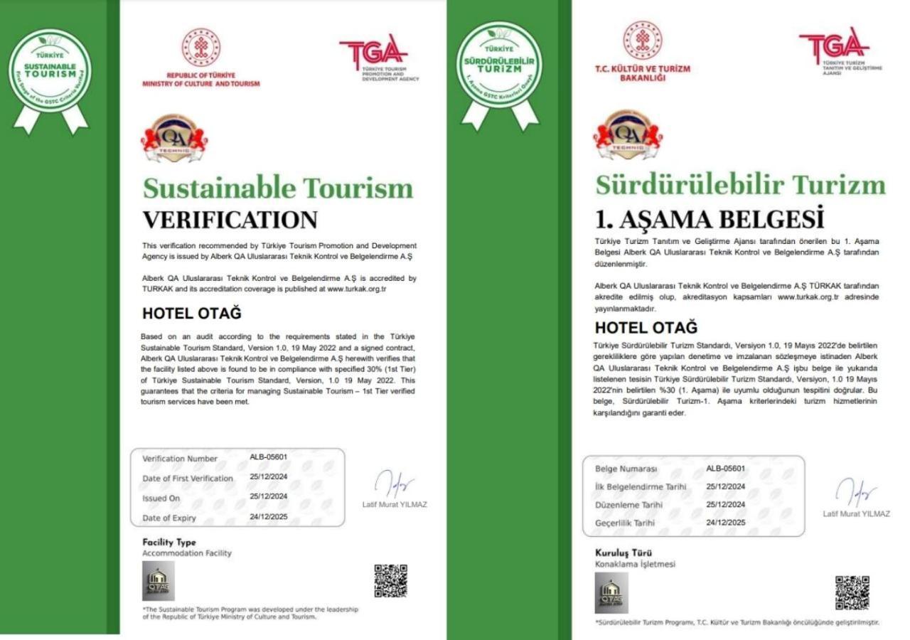Hotel Otag Istanbul Exteriör bild
